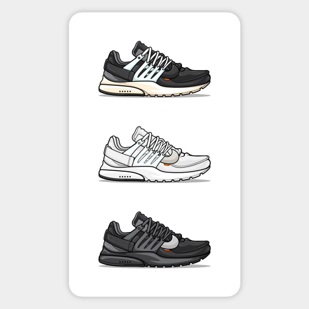 Hypebeast Air Presto Sneaker Sticker by milatees